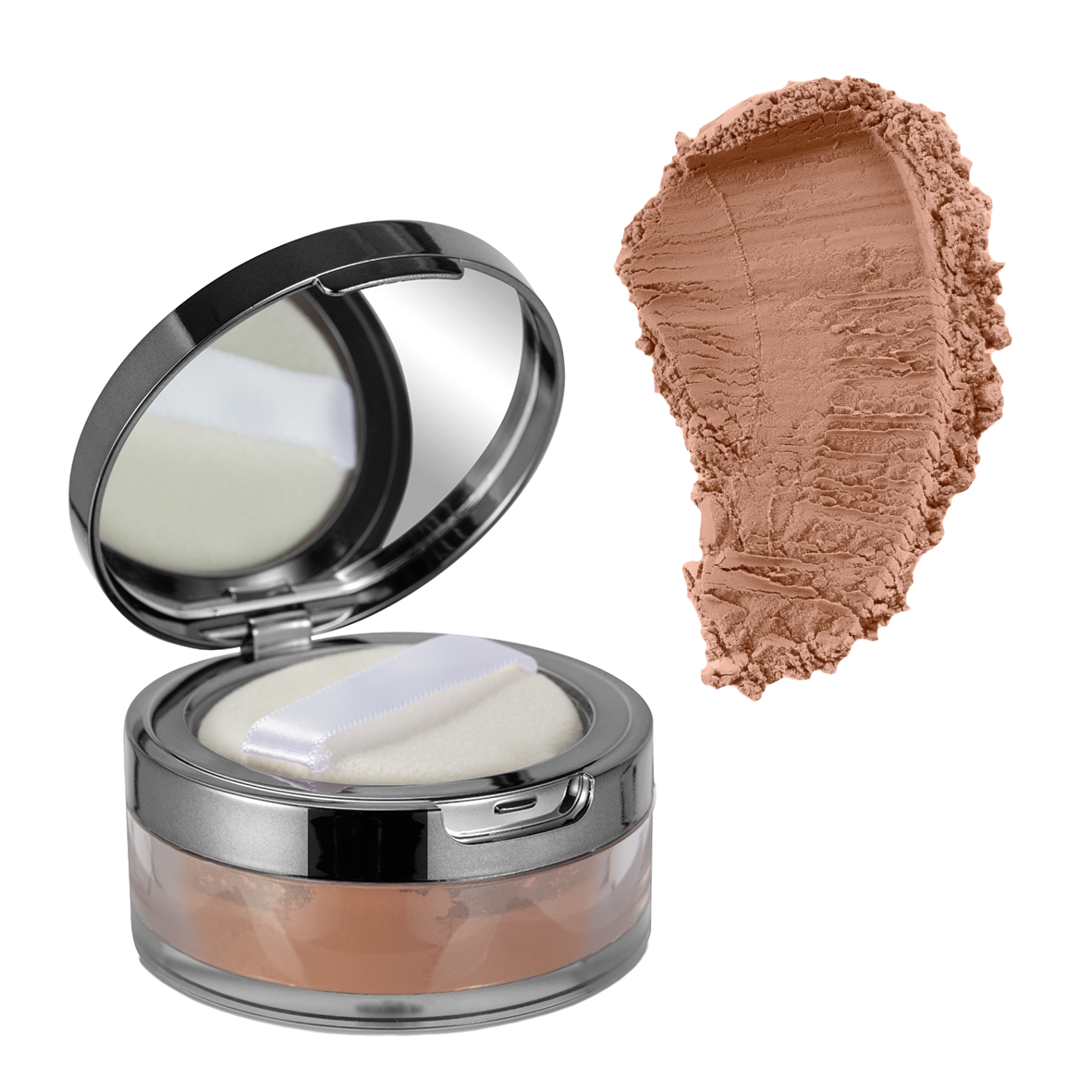 Powder Foundation nr.7 Espresso (Mørk/ dyp med kalde undertoner) - Tind of Norway