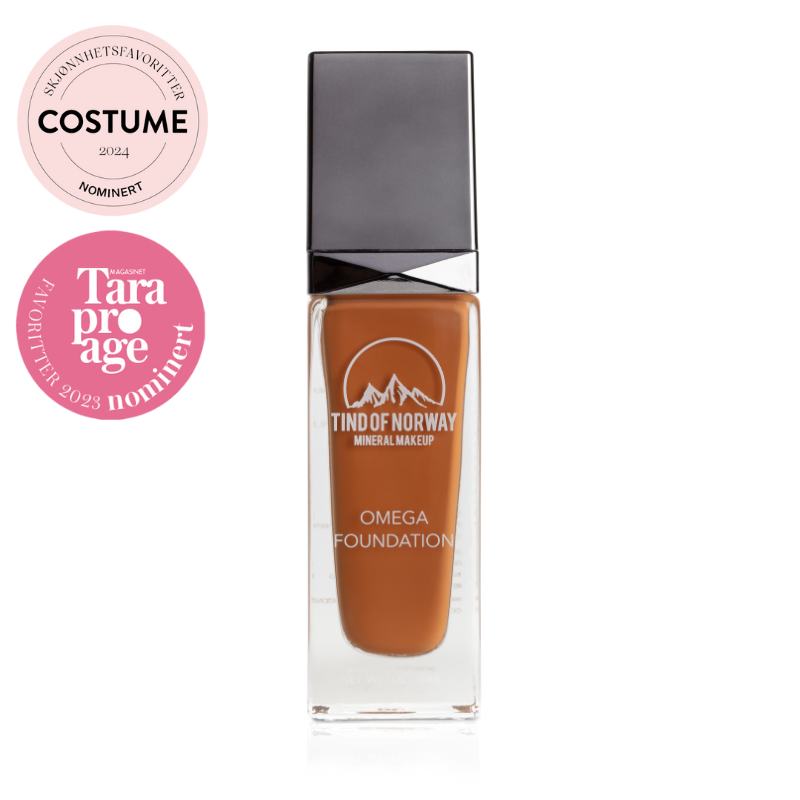 Omega Foundation nr.7 Almond (Dyp med varm undertone) - Tind of Norway