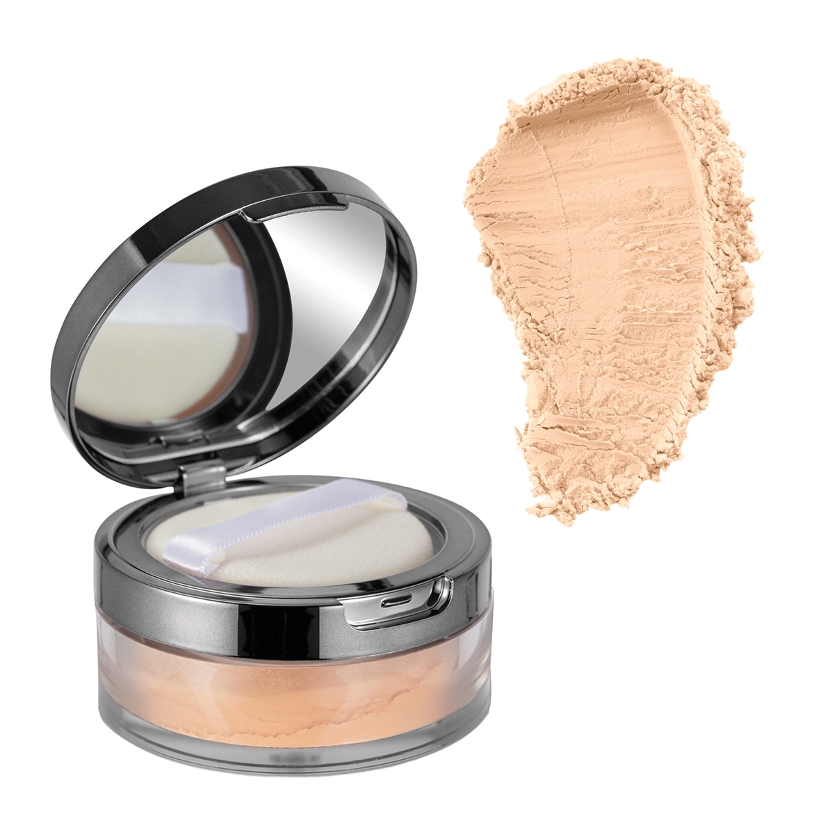 Powder Foundation nr.2 Vanilla  (Lys med kalde undetoner) - Tind of Norway